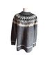 Pendleton Fair Isle Gray White Pullover Sweater Size S - photo 1