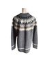 Pendleton Fair Isle Gray White Pullover Sweater Size S - photo 2