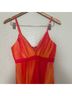 Lulus 100% Polyester 4% Spandex 96% Polyester Print Orange Pink Yellow Casual Dress Size S - photo 8