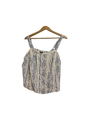 Torrid Dobby Bustier Blouse Tank Top (view 1)