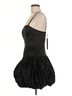 BCBGMAXAZRIA 100% Polyester 100% Polyester Solid Black Cocktail Dress Size 6 - photo 4
