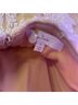 Lulus 100% Polyester Solid White Ivory Cocktail Dress Size 4 - photo 3