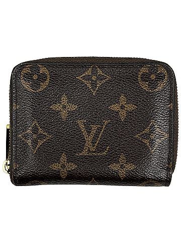Louis Vuitton Louis Vuitton Zippy Coin Purse, Wallet/Coin Case, Round Zip, Monogram Brown, M60067, Women's (view 1)