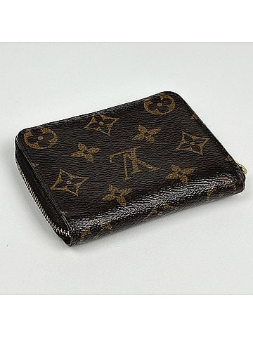 Louis Vuitton Louis Vuitton Zippy Coin Purse, Wallet/Coin Case, Round Zip, Monogram Brown, M60067, Women's (view 2)