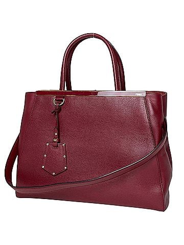 Fendi Fendi Toujours Handbag, 2-Way, Leather, Red, 8BH250, Women's (view 1)
