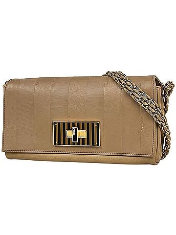 Fendi Fendi FENDI Shoulder Bag Pecan Leather Beige 8BT204 Women's (view 1)
