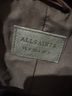 ALLSAINTS 100% Leather 55% Viscose 45% Cotton 100% Polyester Brown Leather Jacket Size 4 - photo 3