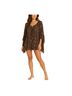 Michael Kors Snake Print Brown Kimono Size L - photo 1