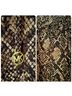 Michael Kors Snake Print Brown Kimono Size L - photo 7
