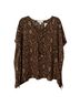 Michael Kors Snake Print Brown Kimono Size L - photo 5