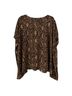Michael Kors Snake Print Brown Kimono Size L - photo 6