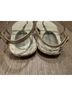 Stuart Weitzman 100% Leather Gold Tan Sandals Size 7 1/2 - photo 3
