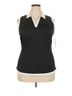 Ben Hogan 100% Polyester Polka Dots Black White Sleeveless Top Size XXL - photo 1
