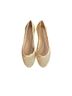Antonio Melani 100% Leather Solid Tan Ivory Flats Size 7 1/2 - photo 1