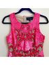 Needle & Thread 100% Polyester 100% Polyester 100% Polyester Floral Pink Cocktail Dress Size 4 - photo 5