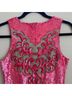 Needle & Thread 100% Polyester 100% Polyester 100% Polyester Floral Pink Cocktail Dress Size 4 - photo 6