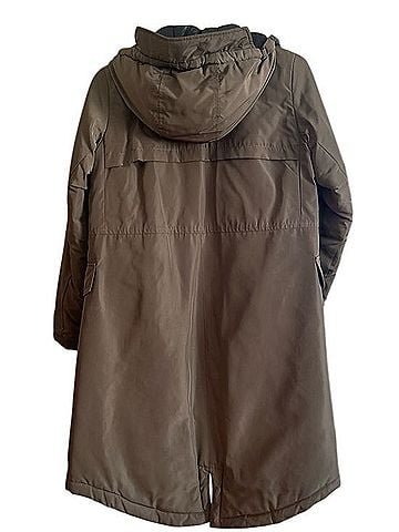 Bernardo Water-Resistant Quilted Parka Raincoat (view 2)
