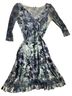 Komarov Blue Cocktail Dress Size S - photo 1