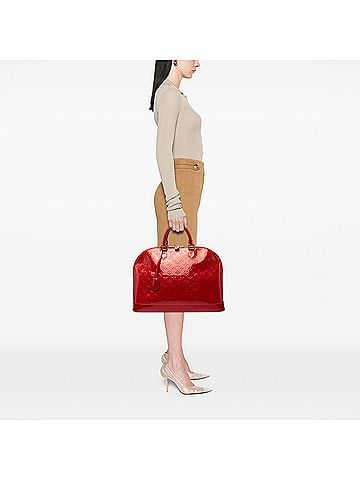 Louis Vuitton Monogram Vernis Alma GM (view 2)