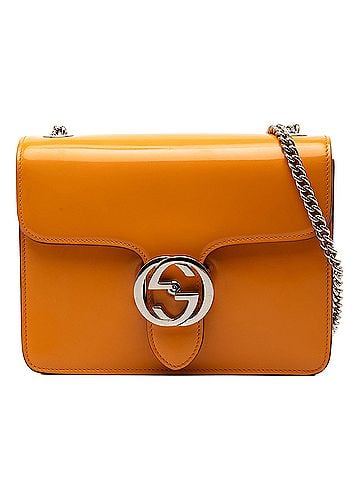 Gucci Small Patent Interlocking G Crossbody (view 1)