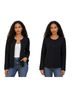 Eileen Fisher Solid Black Jacket Size S - photo 2