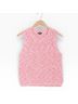 Splendid Marled Pink White Sweater Vest Size S - photo 6