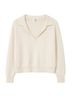 Wilfred 100% Merino White Pullover Sweater Size S - photo 1