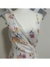 Parker Floral White Multi Color Cocktail Dress Size S - photo 4