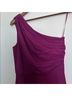 AMUR 100% Polyester Floral Pink Purple Green Multi Color Cocktail Dress Size 4 - photo 10