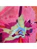 AMUR 100% Polyester Floral Pink Purple Green Multi Color Cocktail Dress Size 4 - photo 5