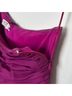 AMUR 100% Polyester Floral Pink Purple Green Multi Color Cocktail Dress Size 4 - photo 8