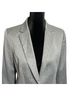 Banana Republic Polka Dots Gray Black Blazer Size 8 - photo 4