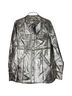 Nicholas K 100% Leather Silver Jacket Size S - photo 1