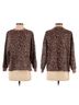 Rails Leopard Print Brown Black White Pullover Sweater Size XS - photo 11