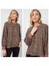 Rails Leopard Print Brown Black White Pullover Sweater Size XS - photo 12