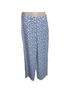 Reformation Floral Blue White Casual Pants Size 2 - photo 4