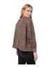 Rails Leopard Print Brown Black White Pullover Sweater Size XS - photo 2