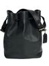Coach 100% Leather Solid Black Leather Bucket Bag One size - photo 1