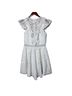 AMUR 100% Polyester 100% Recycled Polyester White Casual Dress Size 6 - photo 1