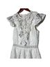 AMUR 100% Polyester 100% Recycled Polyester White Casual Dress Size 6 - photo 4