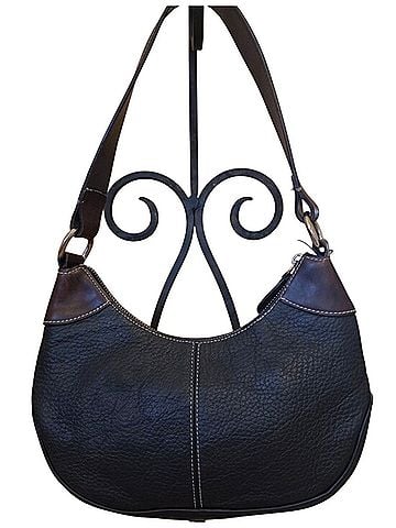 Dooney & Bourke pebbled leather hobo bag Leather Hobo (view 2)