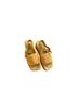 Coach Yellow Wedges Size 8 - photo 1