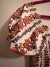 OPT 100% Polyester Paisley Floral Brown Ivory Casual Dress Size L - photo 8