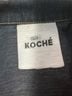 Koché Color Block Red Koché Denim Jacket Size M - photo 5