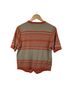 Christopher & Banks Stripes Green Orange Top Size L - photo 2
