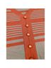 Christopher & Banks Stripes Green Orange Top Size L - photo 4