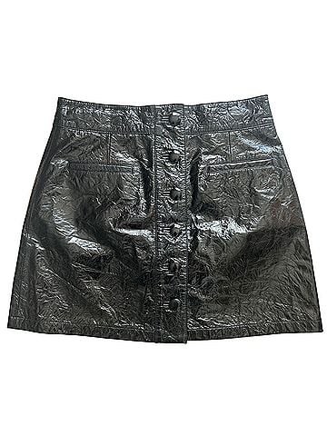 7 For All Mankind Leather Skirt (view 1)