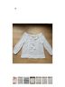 Sundance White Long Sleeve Blouse Size M - photo 6