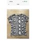 ALLSAINTS Animal Print Black White Short Sleeve Blouse Size 4 - photo 8