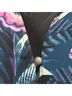 Anthropologie 100% Polyester Floral Teal Pink Long Sleeve Blouse Size S - photo 4